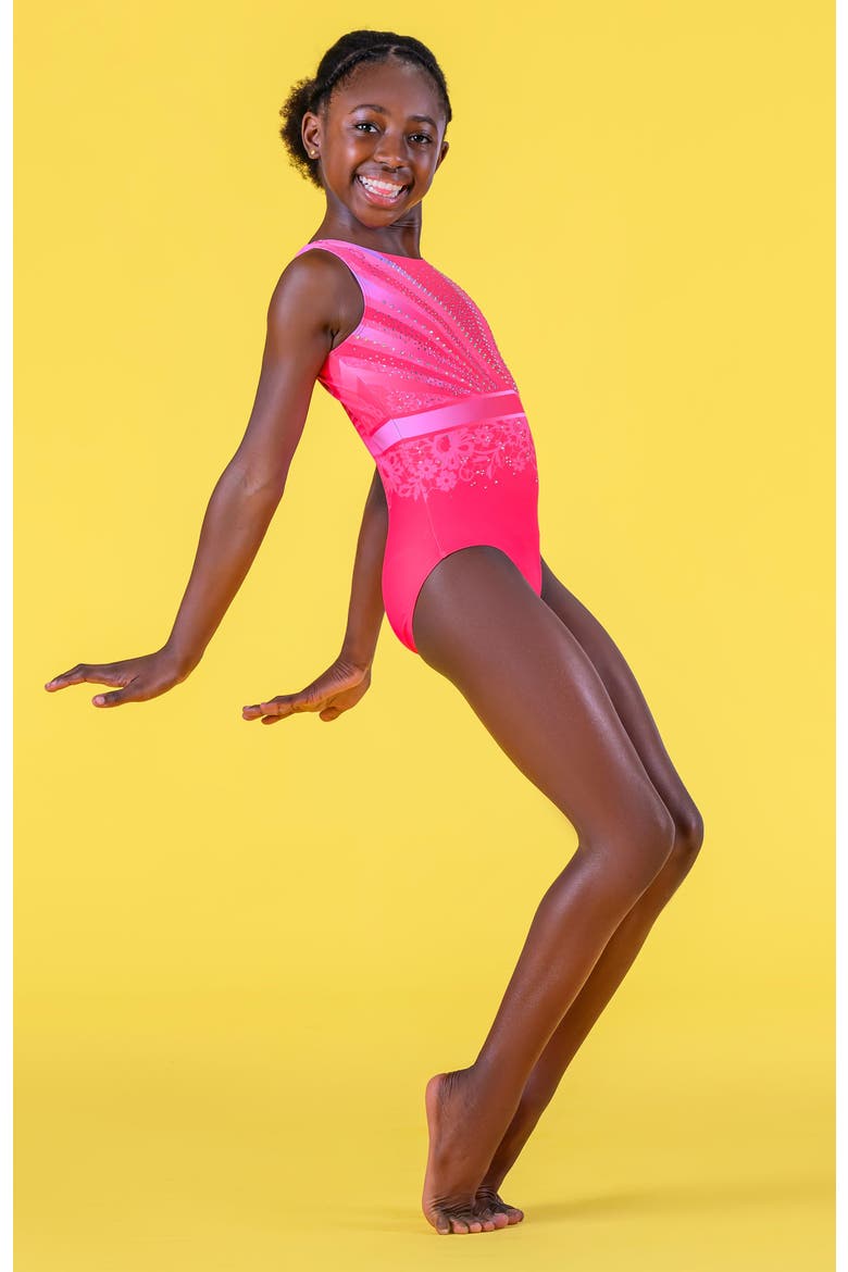 Pink Perfection Leotard, Alternate, color, Pink Perfection