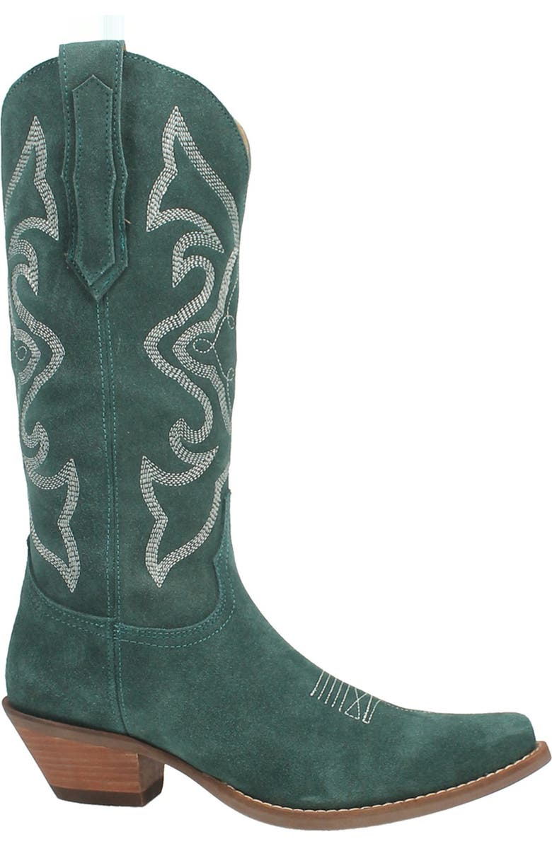Dingo Out West Cowboy Boot, Alternate, color, Green