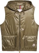 Moncler Lansette Hooded Down Vest