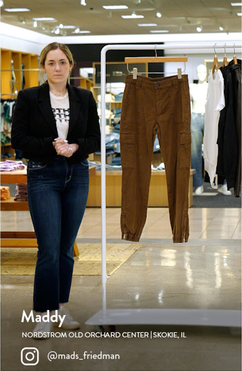 Nola Twill Cargo Joggers, sales video thumbnail