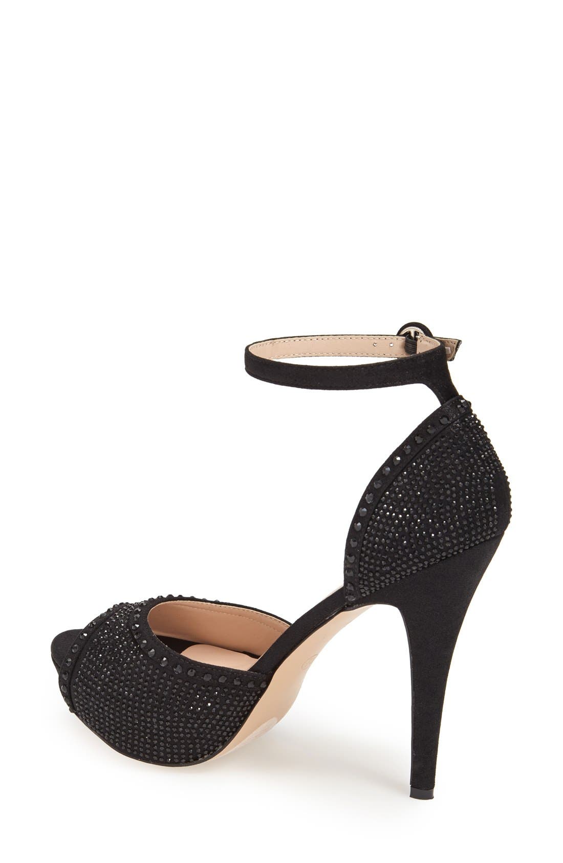 Lauren Lorraine 'Venice' Ankle Strap Platform Sandal, Alternate, color, 