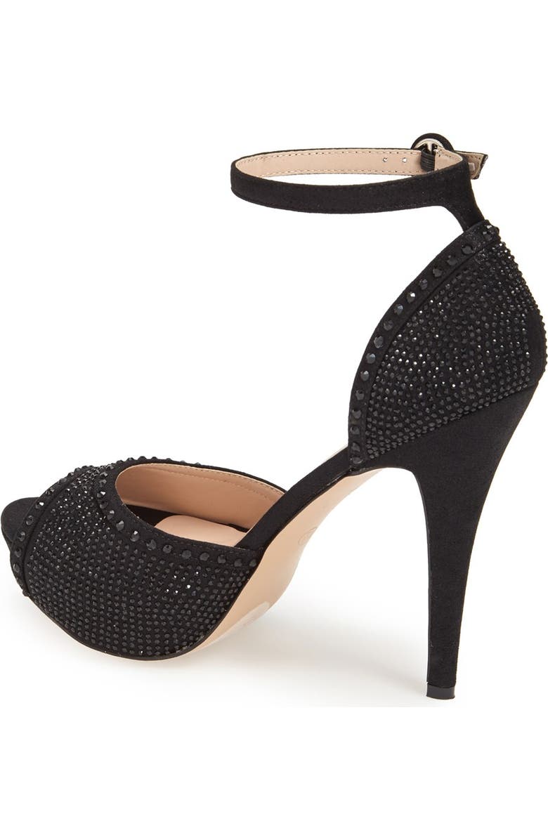 Lauren Lorraine 'Venice' Ankle Strap Platform Sandal, Alternate, color,