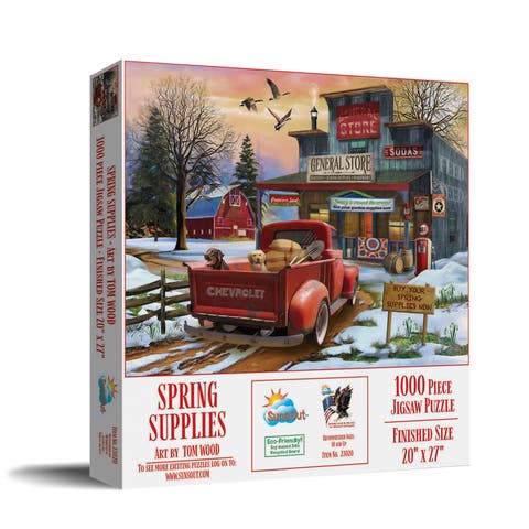 Spring Supplies 1000 piece Jigsaw Puzzle for Adults
