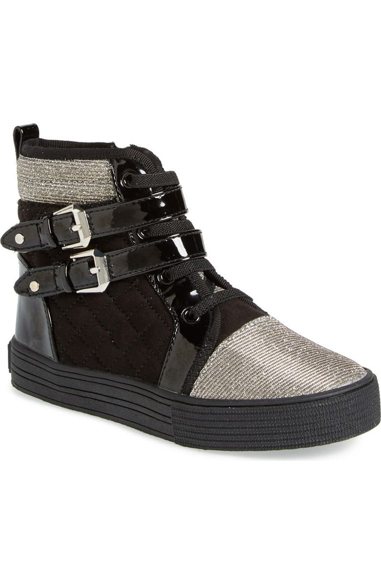 Stuart Weitzman 'Ariana Vance' High Top Sneaker, Main, color,