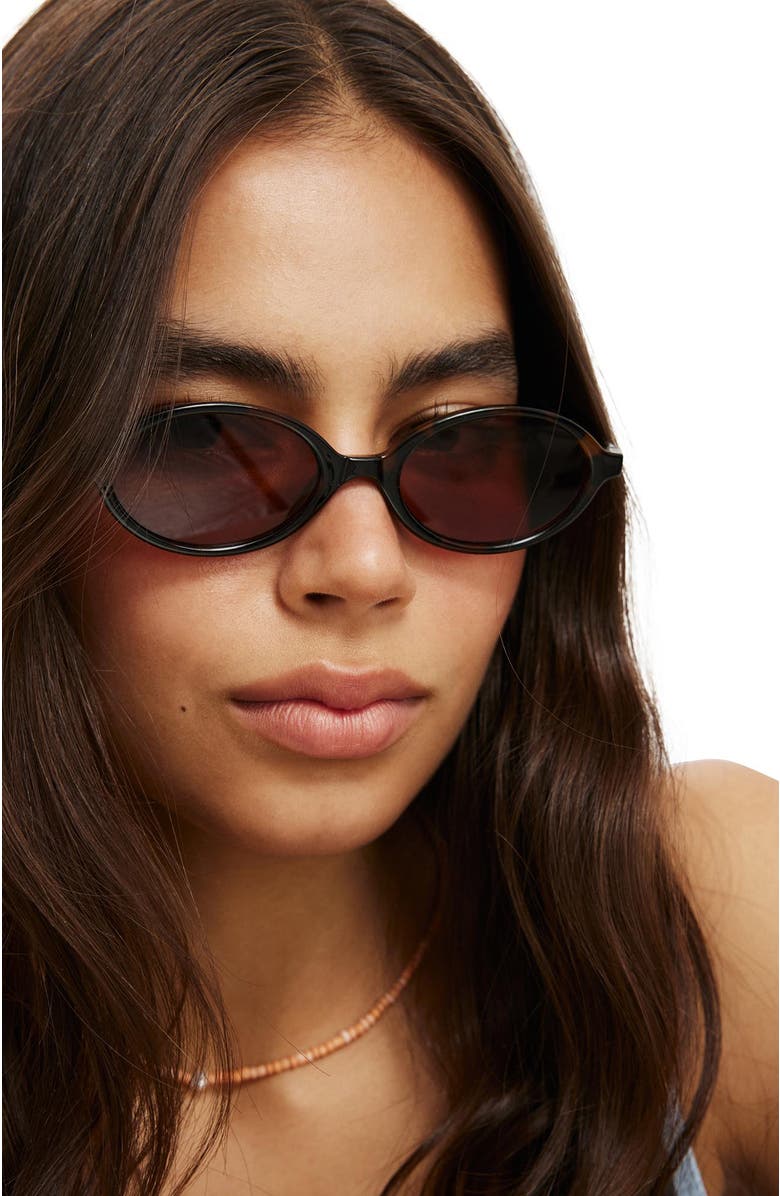 Rubi Shoes Annalise Mini Round Sunglasses, Alternate, color,