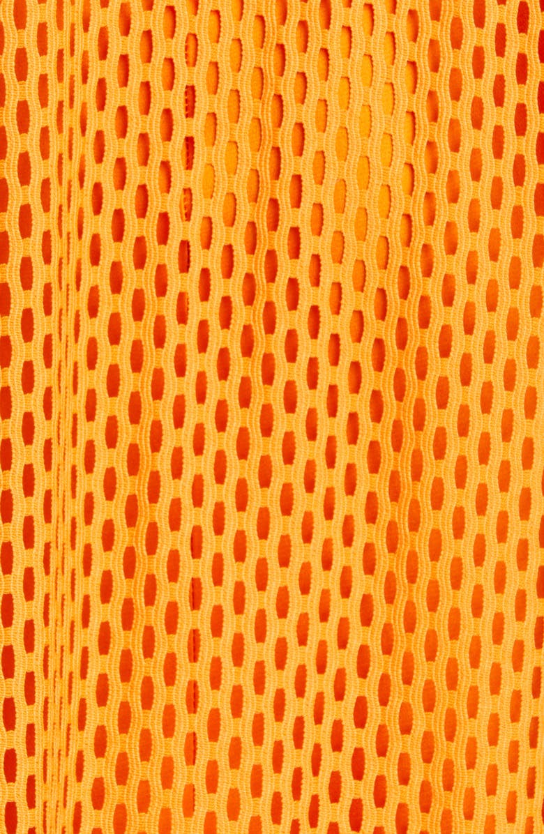 LAPOINTE Relaxed Fit Mesh Knit Trench Coat, Alternate, color, 