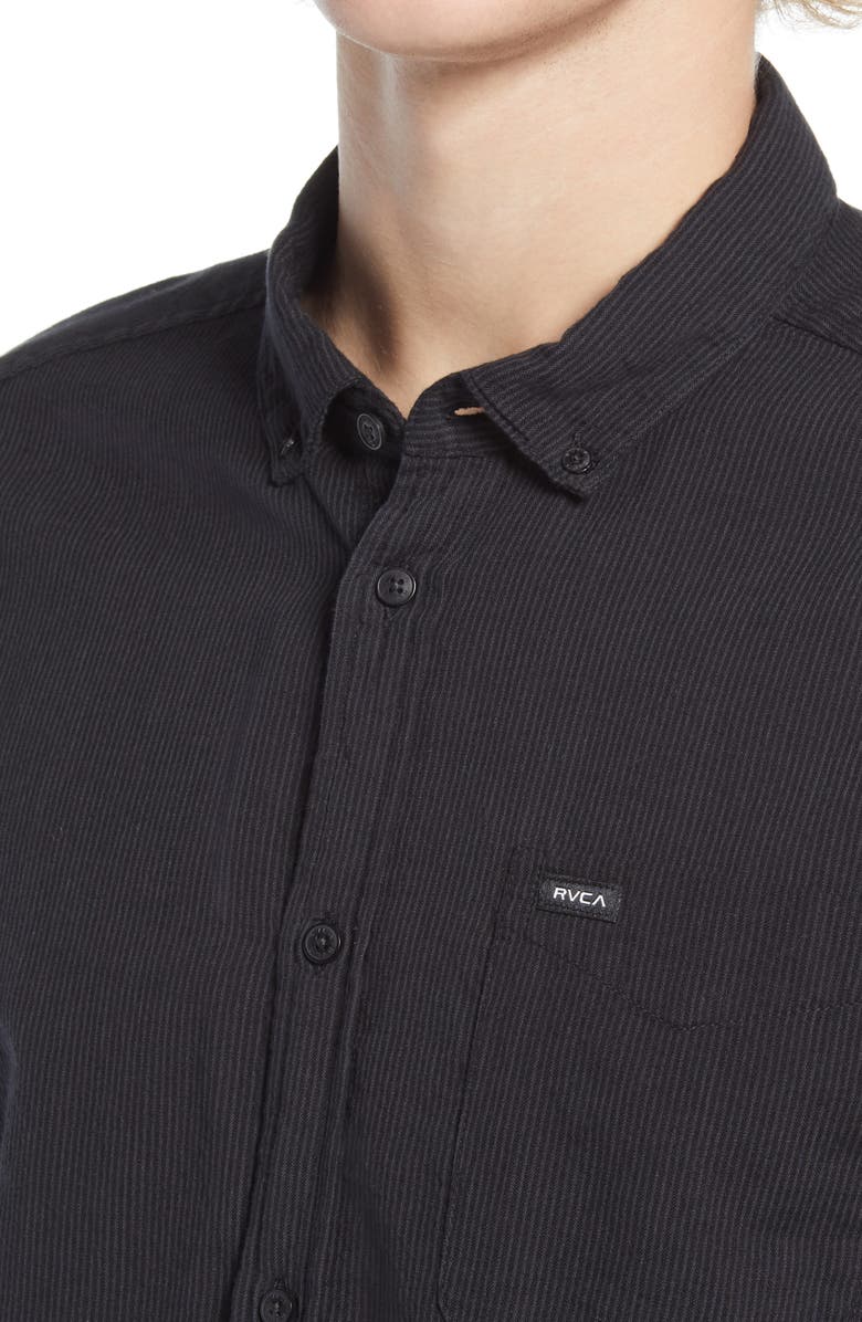 RVCA Endless Seersucker Button-Up Shirt, Alternate, color, 
