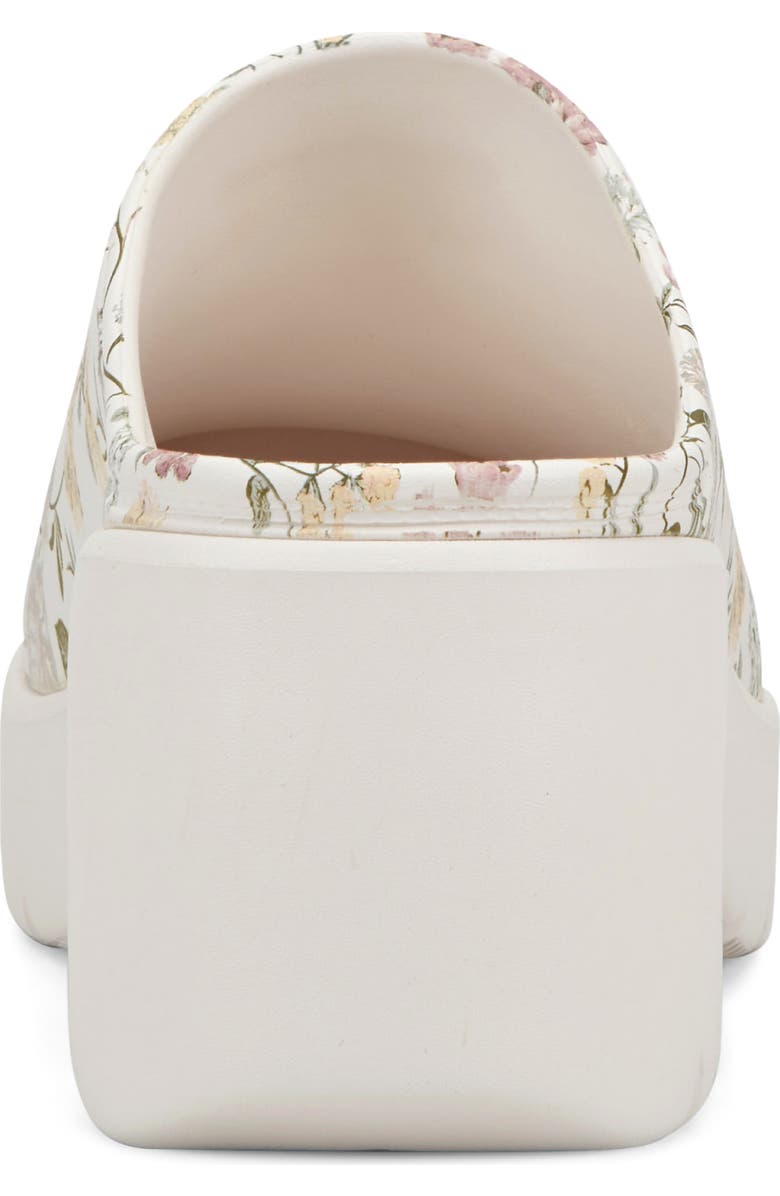 Hunter Anika Floral Waterproof Clog, Alternate, color, Ivory