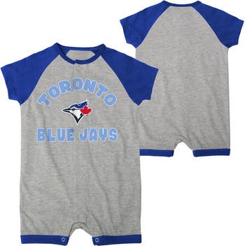 MLB Toronto Blue Jays Baby Grey Footed Sleeper