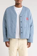 MALBON x CLOT Reversible V-Neck Jacket