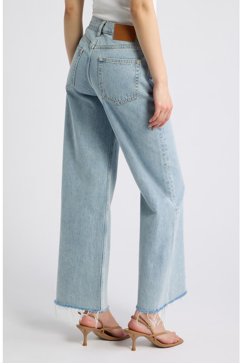 Fawcett High Waist Straight Leg Jeans, Alternate, color, LIGHT BLUE WASH