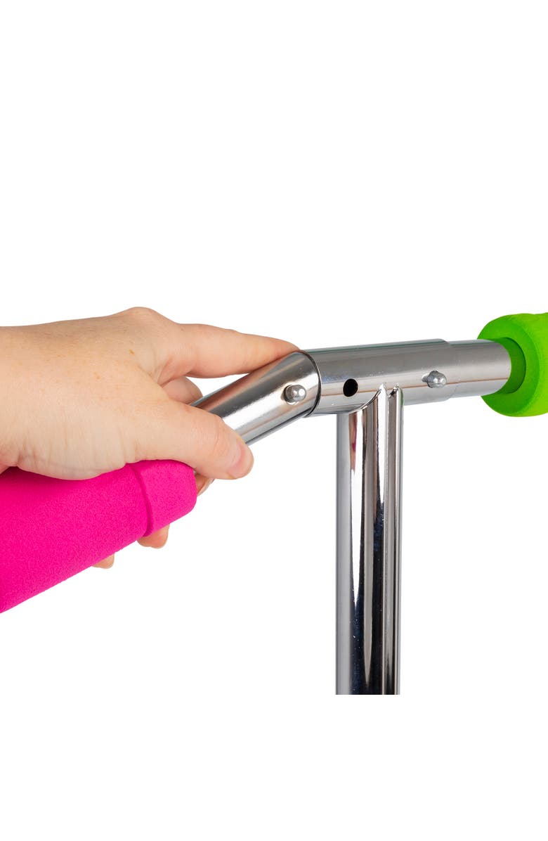 Ozbozz Flashing Adjustable Scooter Rainbow Lightup Wheels, Alternate, color, Multicolored