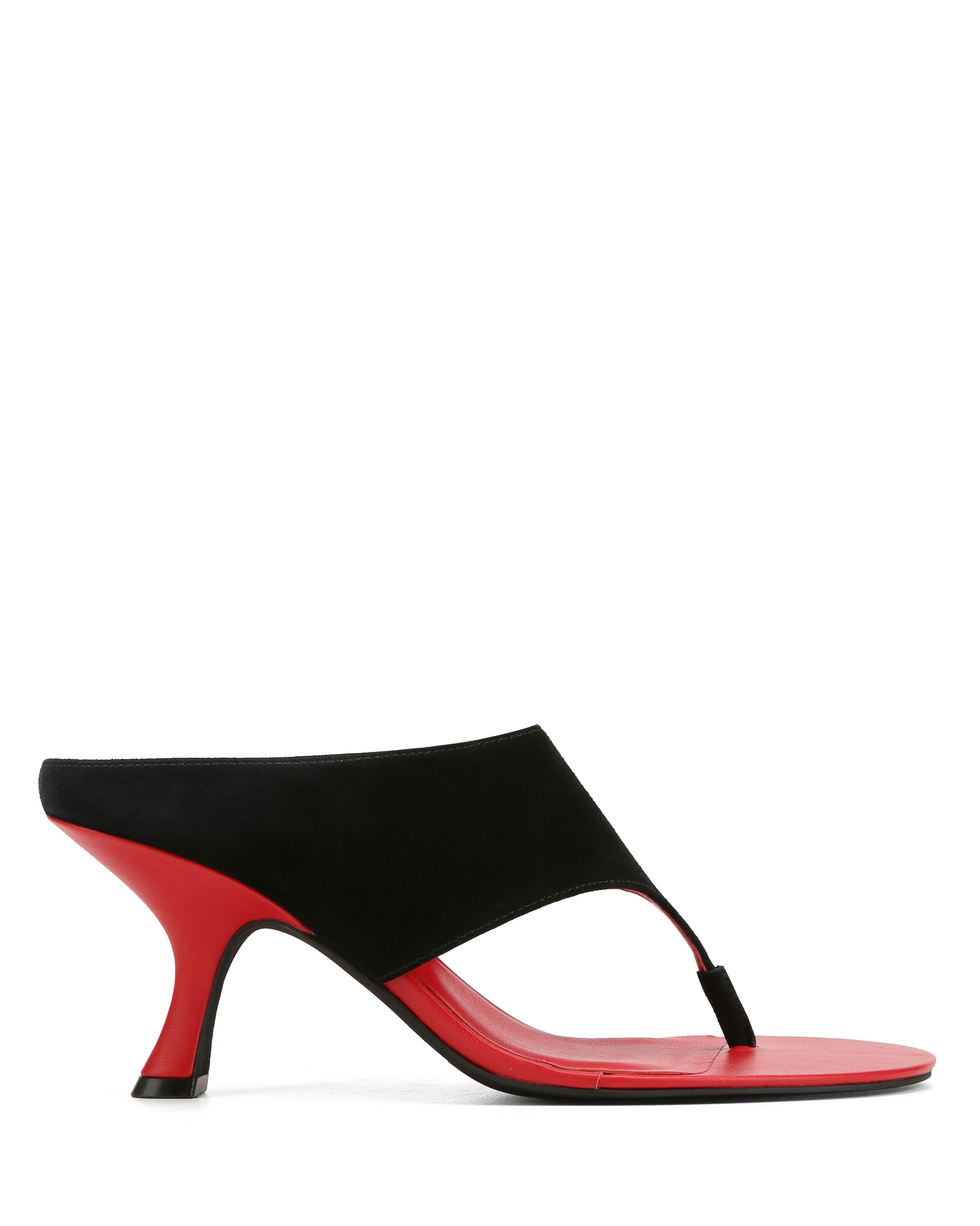 Naked Wolfe Mercer Heels, Main, color, Black/Red