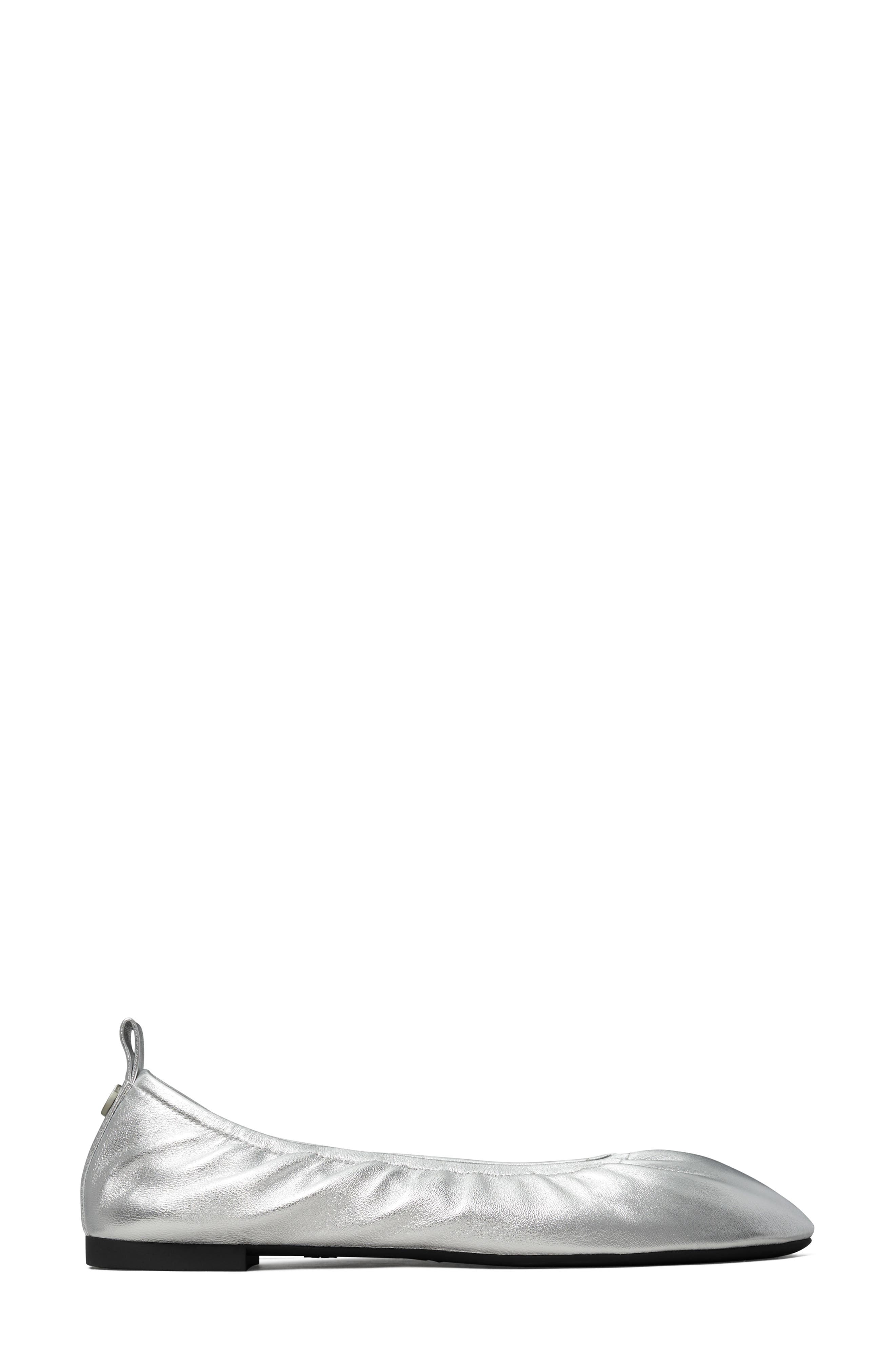 Eddie 2.0 Ballet Flat, Alternate, color, SILVER