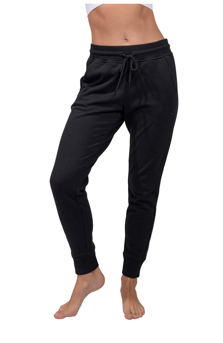 90 DEGREE BY REFLEX Drawstring Knit Joggers, Main, color, 