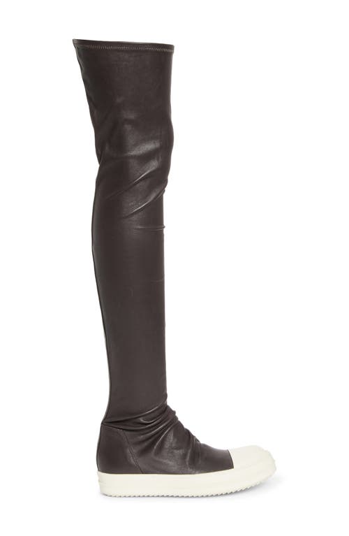 Rick Owens Stocking Sneaks Thigh High Sneaker