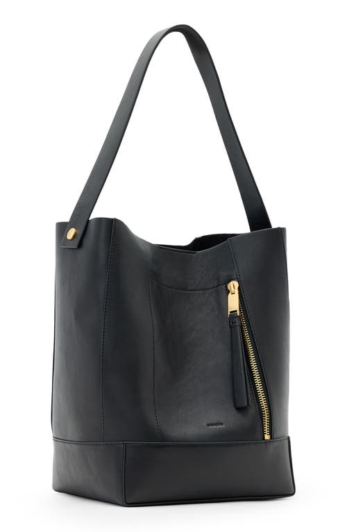Allsaints Alba Leather Hobo Bag