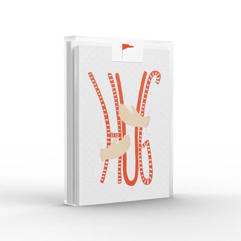 Hug Card Greeting Card Pack Set (8 ct.)