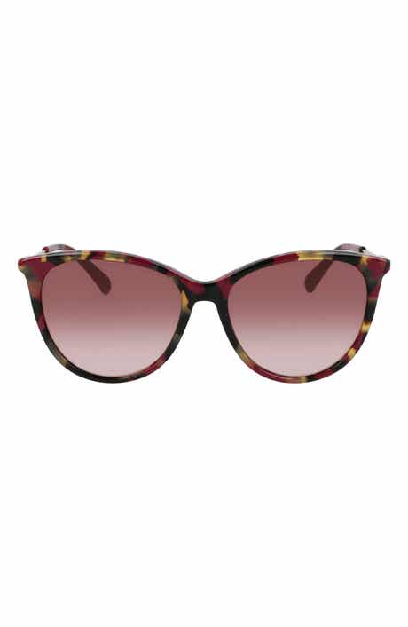 55mm Gradient Tea Cup Sunglasses
