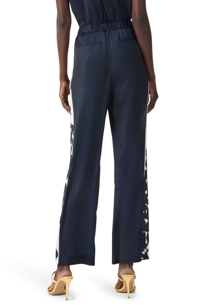 Rose Bloom Wide Leg Pants, Alternate, color, INDIGO MULTI