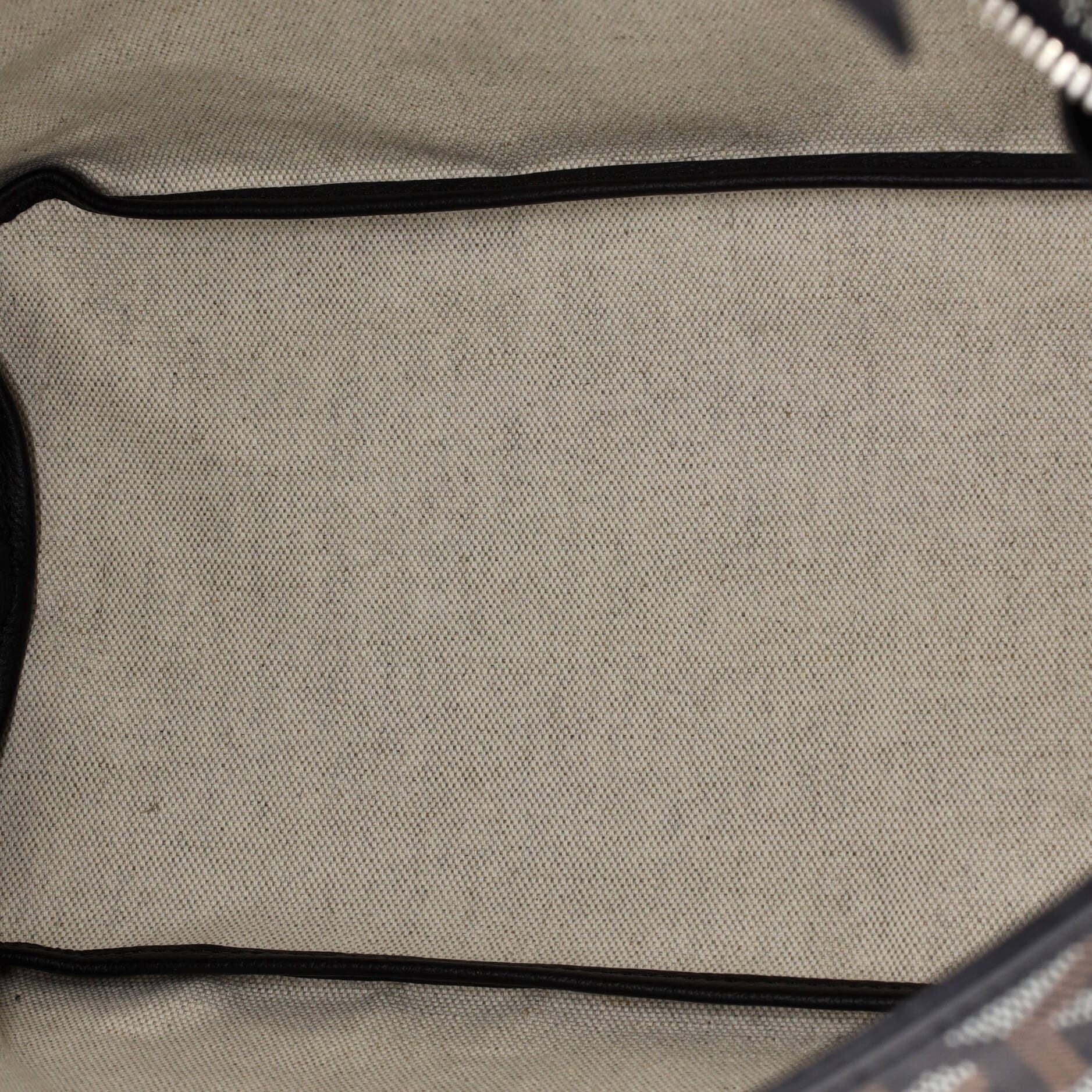 Pre-Owned Goyard Boheme Hobo Coated Canvas, Alternate, color, Black