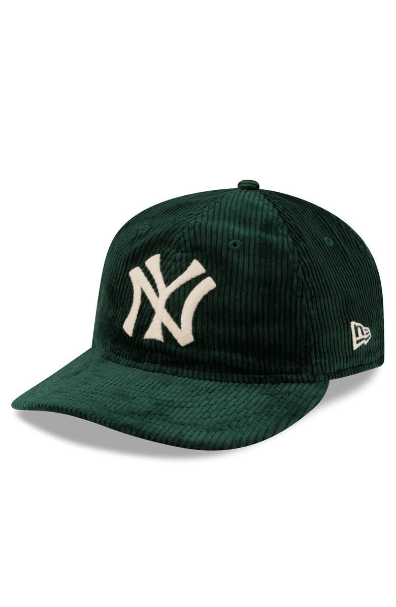 New Era Men's New Era  Green New York Yankees Ralph Lauren X MLB Retro Crown 9FIFTY Corduroy Snapback Hat, Main, color, Green