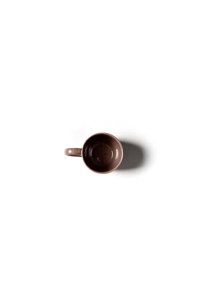Russet Arabesque Mug, Alternate, color, Brown