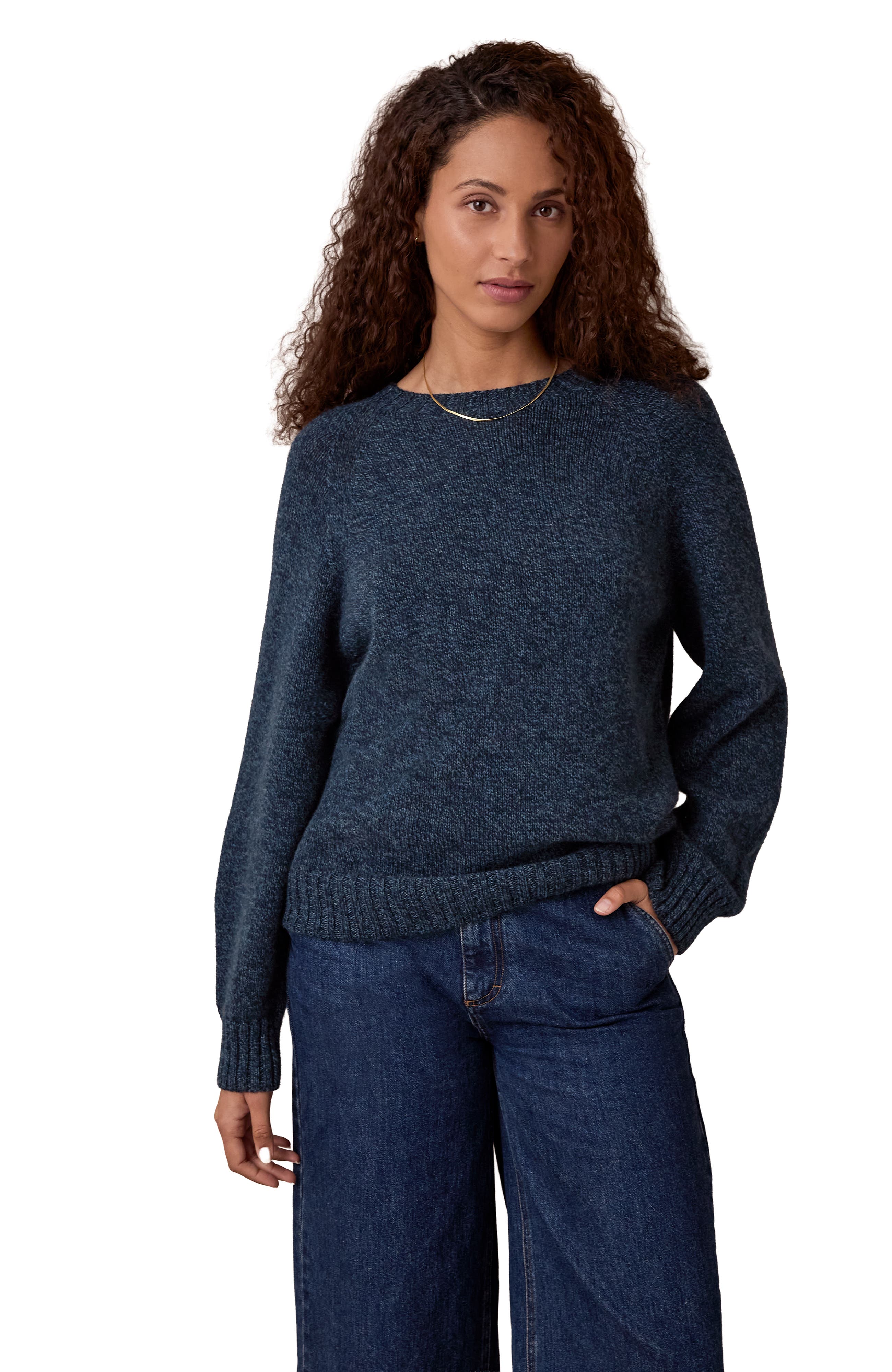 selected Navy Marl