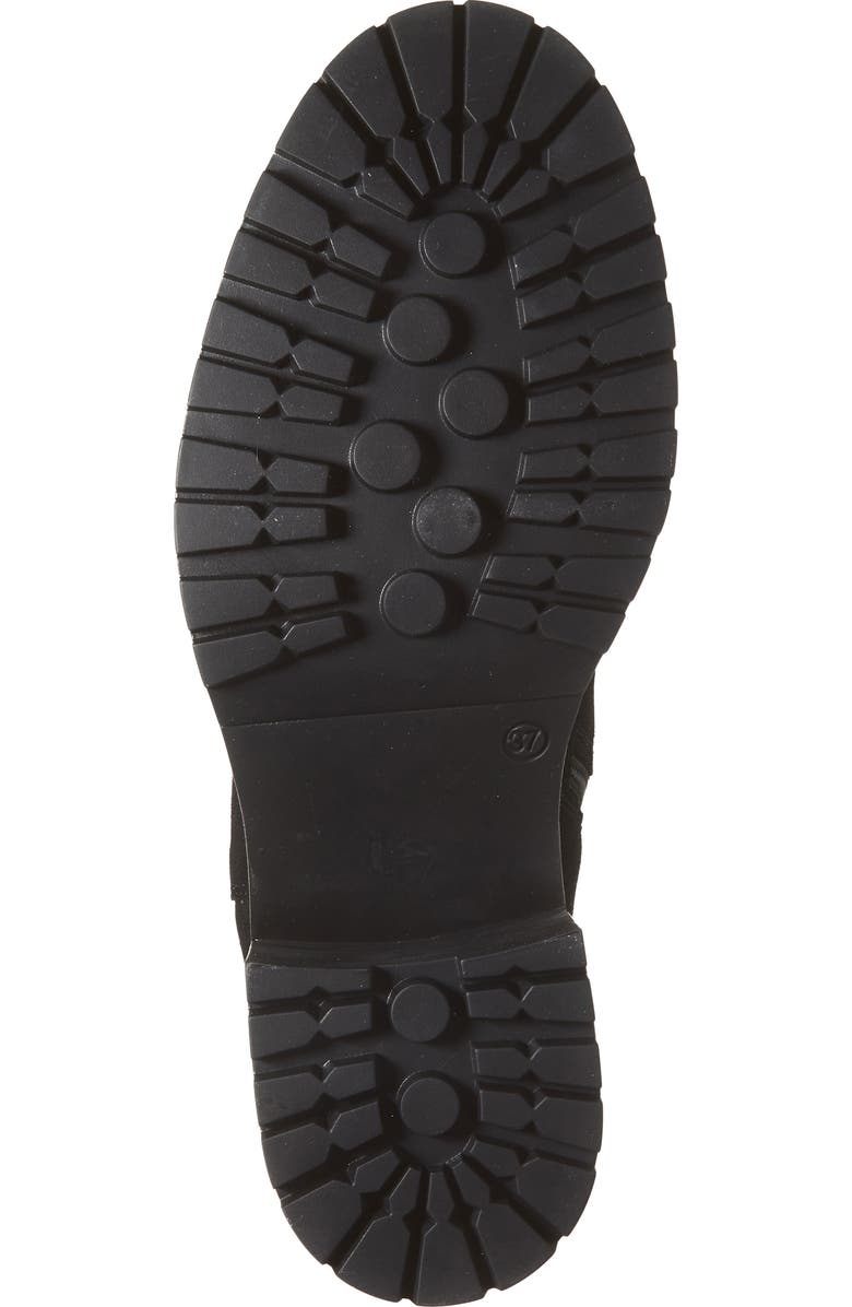 La Canadienne Wave City Dry<sup>™</sup> Lug Sole Waterproof Chelsea Boot, Alternate, color, Black Suede