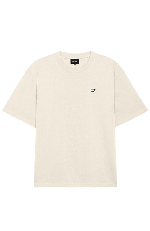 Dalix Mens Lil Matcha Heavy Weight Cotton Tee