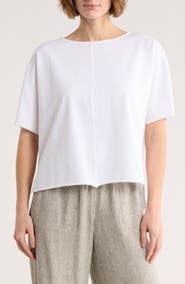Caslon® Relaxed French Terry Shirt