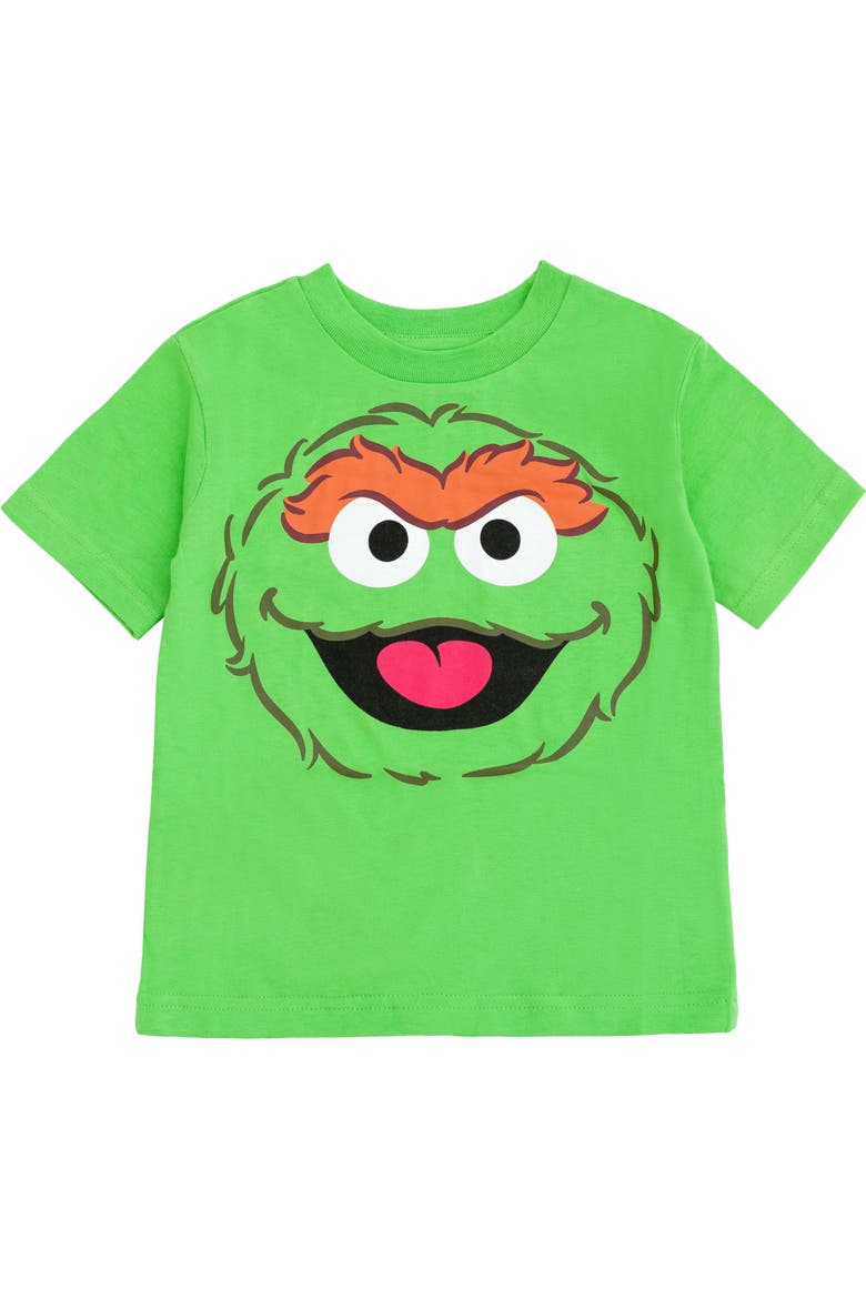 4-Pack Short Sleeve T-Shirts, Alternate, color, Sesame Street Multi