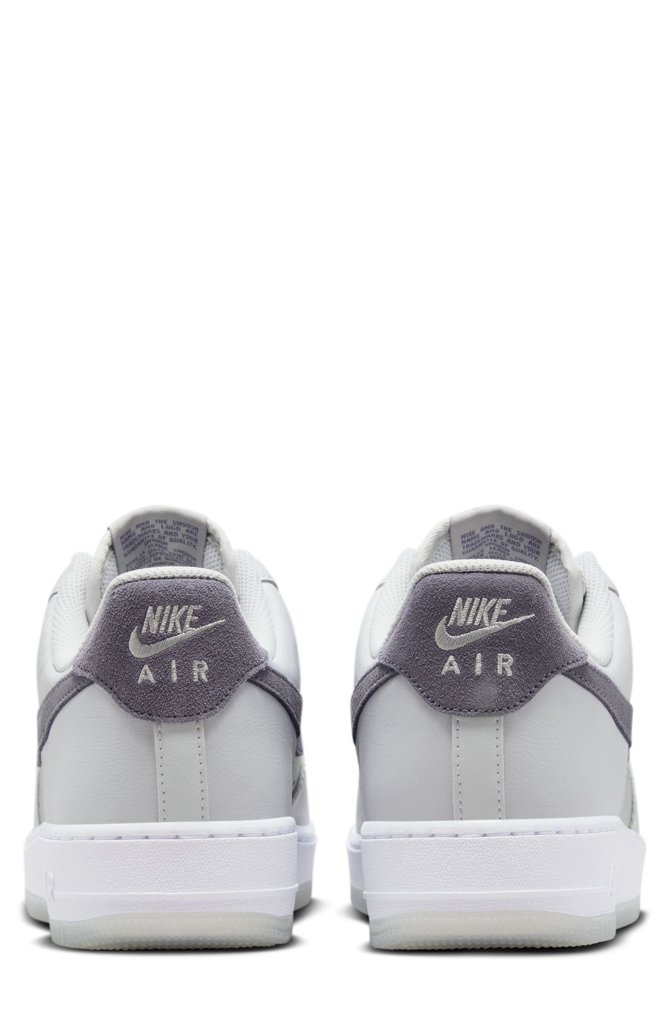 Air Force 1 '07 Sneaker, Alternate, color, PURE PLATINUM/ LIGHT CARBON