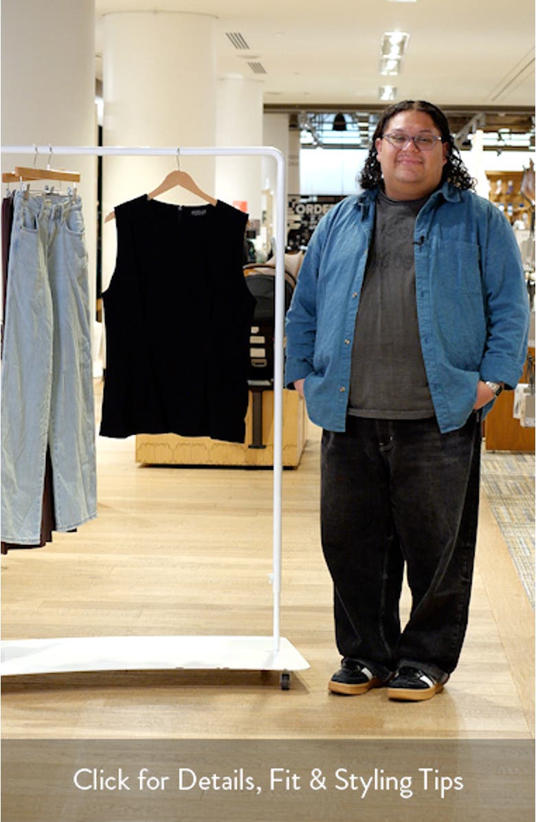 Hallie Sleeveless Top, sales video thumbnail