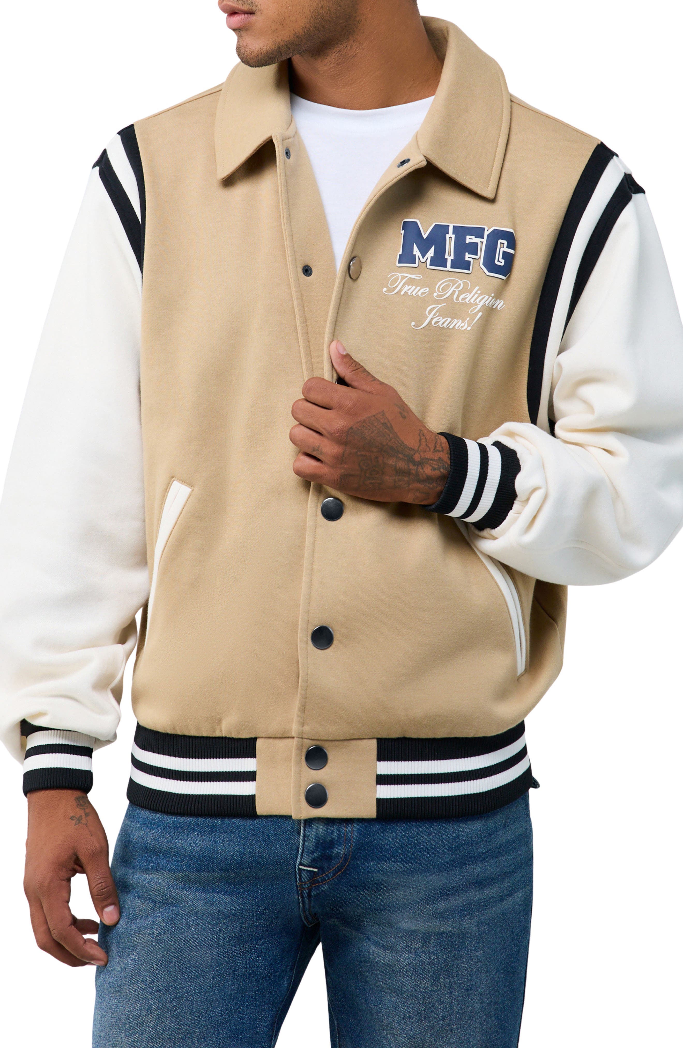 MFG Fleece Varsity Jacket
