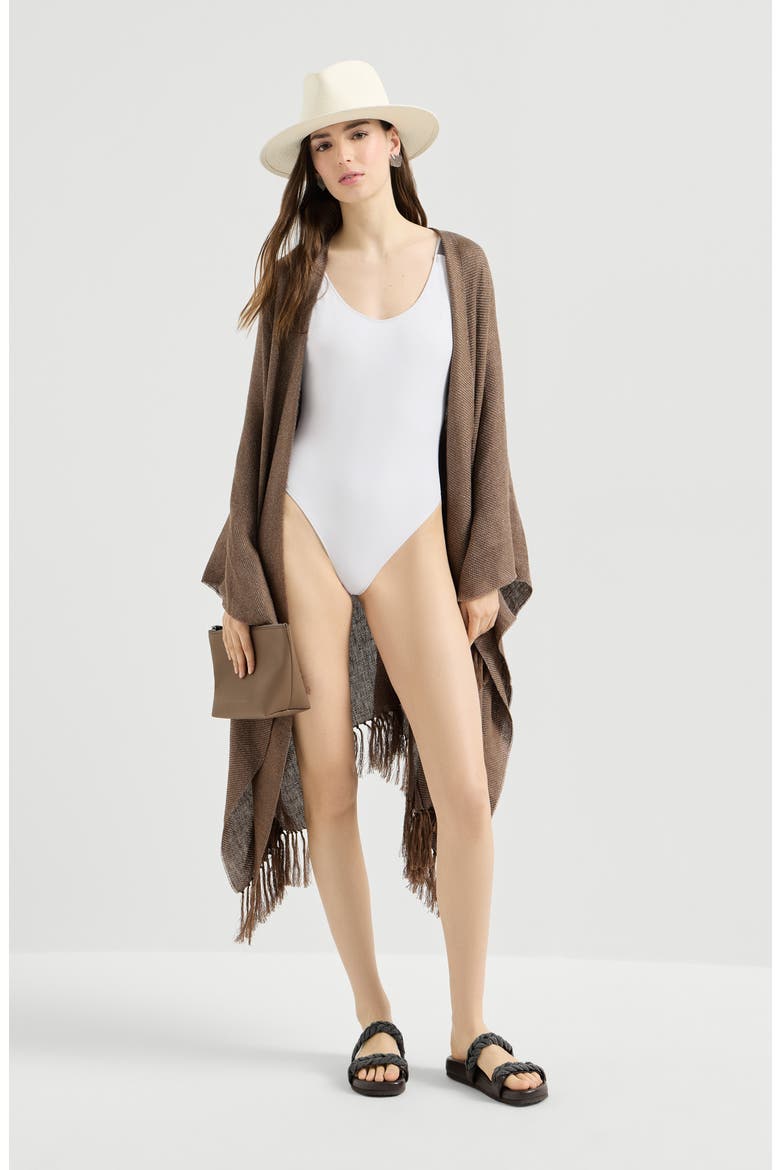 One-piece swimsuit, Alternate, color, White