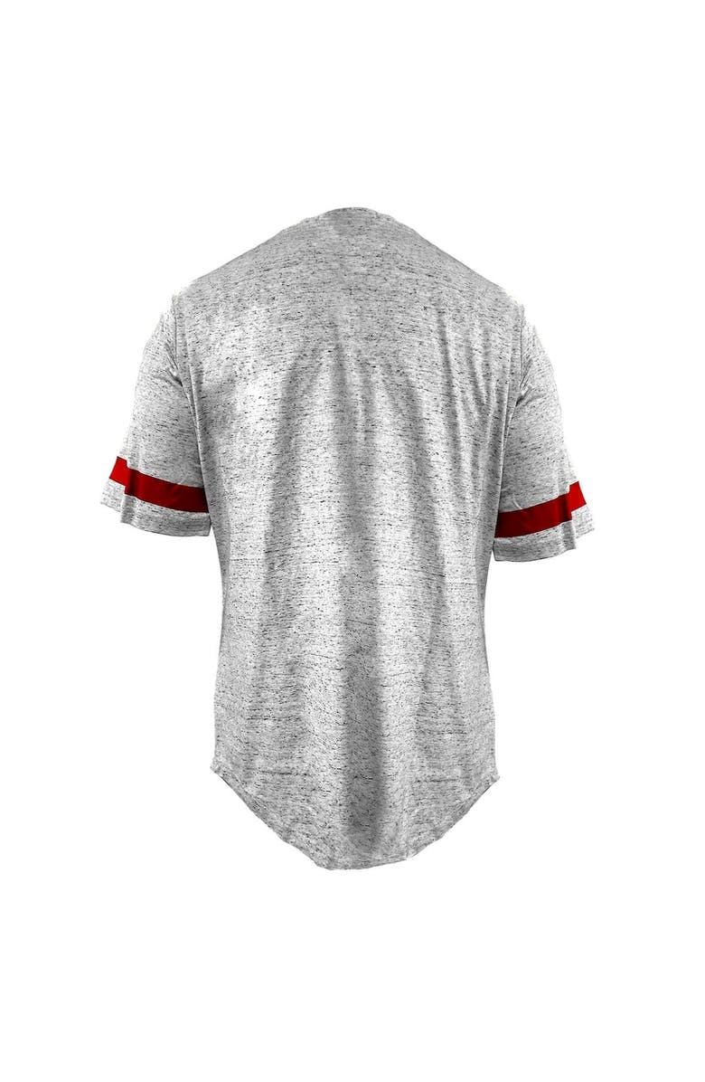 PROFILE Women's Profile Heather Gray Boston Red Sox Lace-Up Fleck T-Shirt, Alternate, color, 