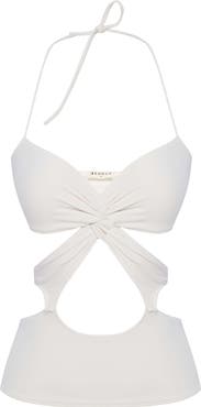 Jendue US Neo Denim Jersey Crop Top