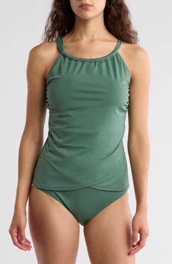 JANTZEN Audry Tankini Bikini Top & Comfort Core Bikini Bottoms