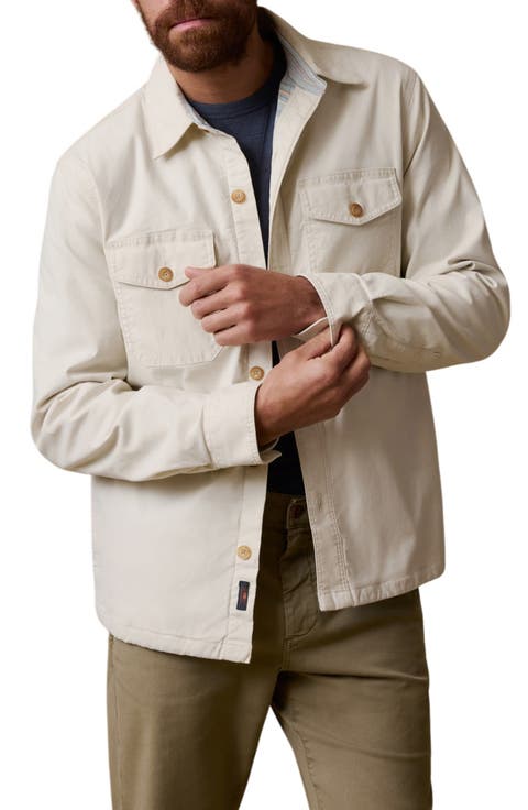 Lakeside Stretch Organic Cotton CPO Jacket