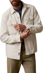 Faherty Lakeside Stretch Organic Cotton CPO Jacket