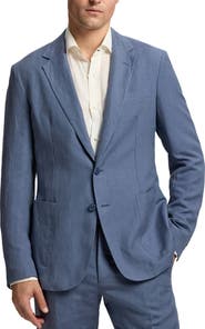 Ralph Lauren Purple Label Single Breasted Silk & Linen Sport Coat