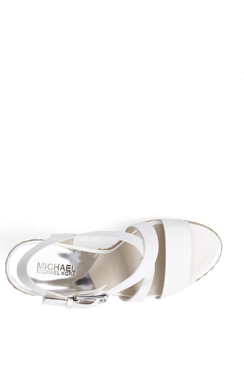 MICHAEL Michael Kors 'Giovanna' Wedge Sandal, Alternate, color,