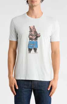 Lucky Brand Ukulele Bear Graphic T-Shirt