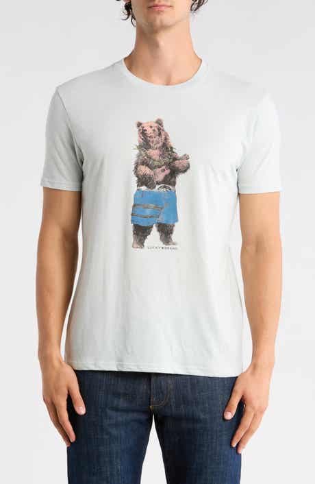 Lucky Brand Ukulele Bear Graphic T-Shirt