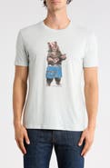 Lucky Brand Ukulele Bear Graphic T-Shirt