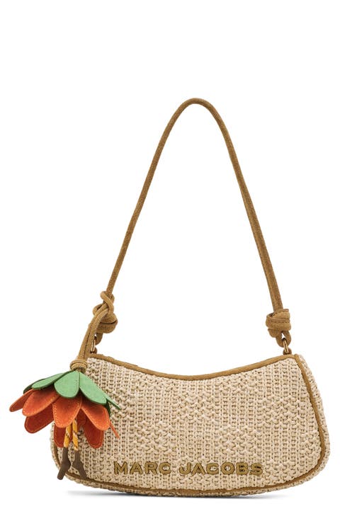 The Faux Raffia Shoulder Bag
