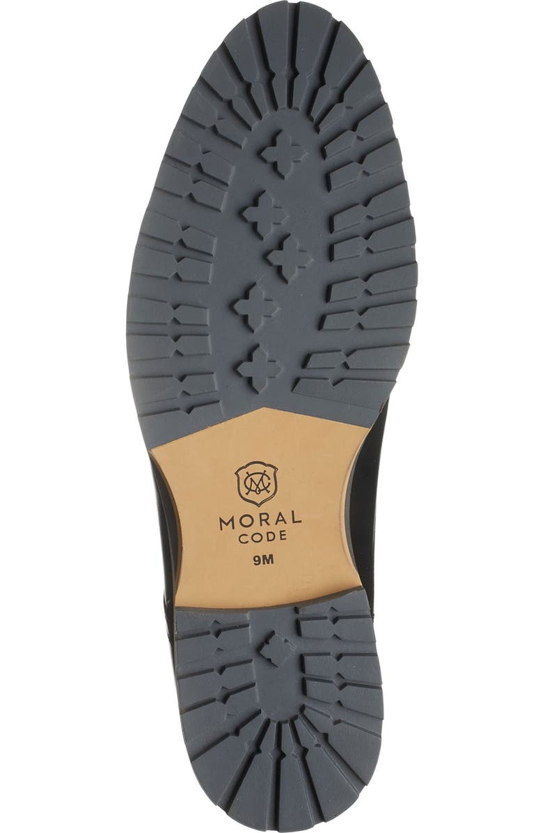 MORAL CODE Mayson Leather Medallion Derby, Alternate, color,