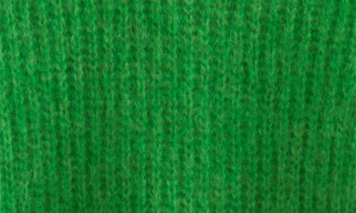 & Other Stories Long Sleeve Rib Sweater Dress In Green