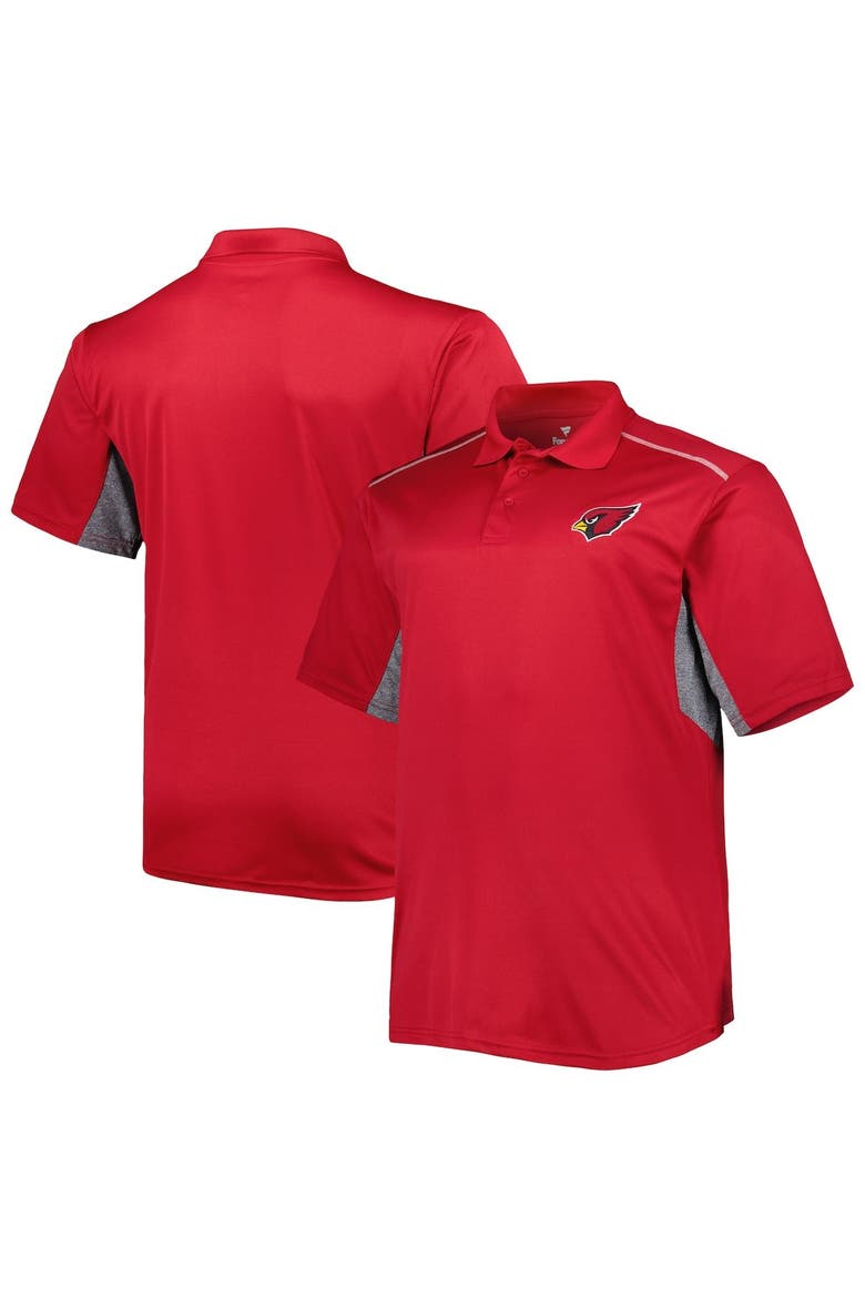 Men's Cardinal Arizona Cardinals Big & Tall Team Color Polo, Main, color, Cardinal